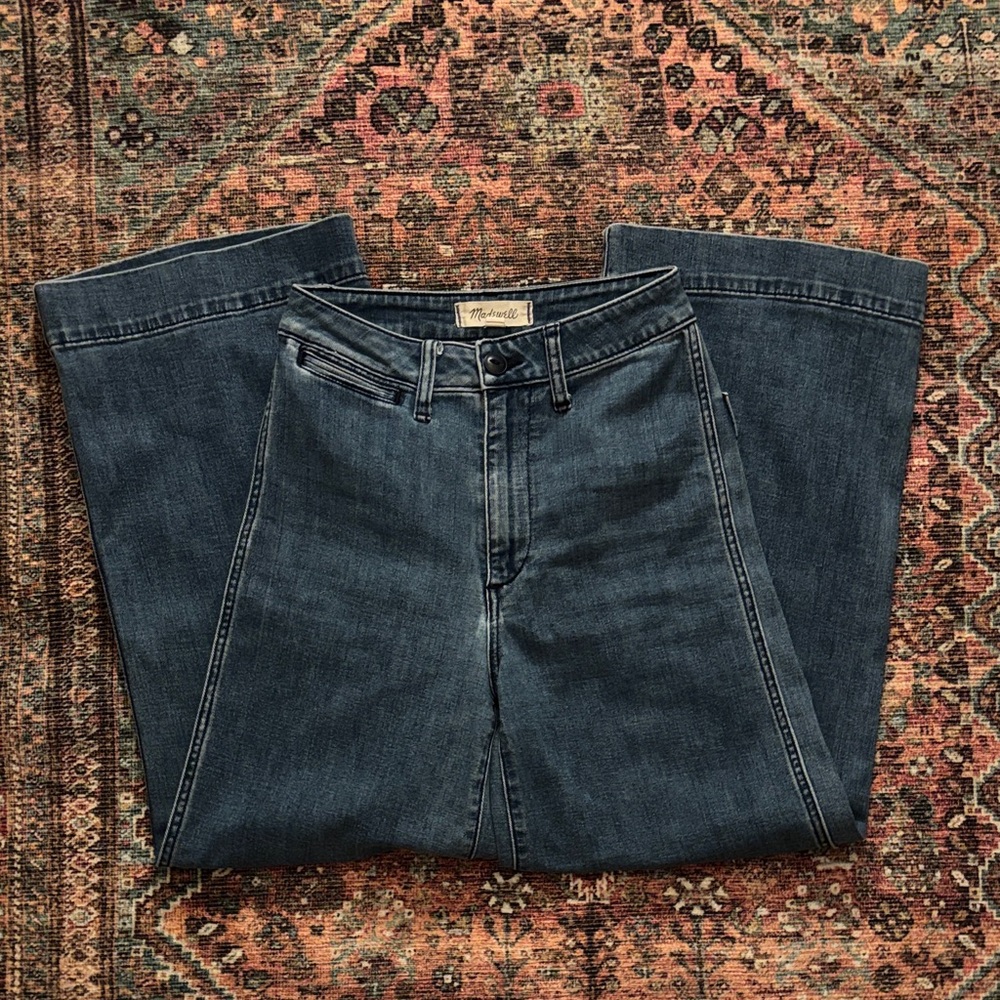 Madewell Women’s High Waisted Wide Leg Jean size 24
